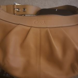 Leather Coach bag